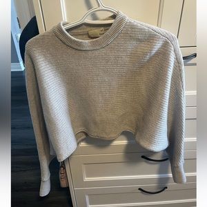 wilfred aritzia grey sweater